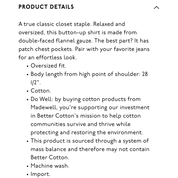 Oversized Button-down Shirt - Picture 11 of 11